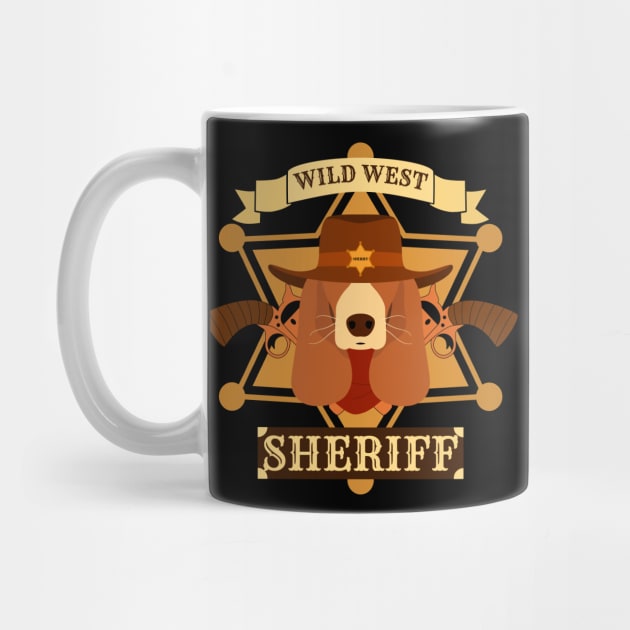 Sheriff Basset Hound by LulululuPainting